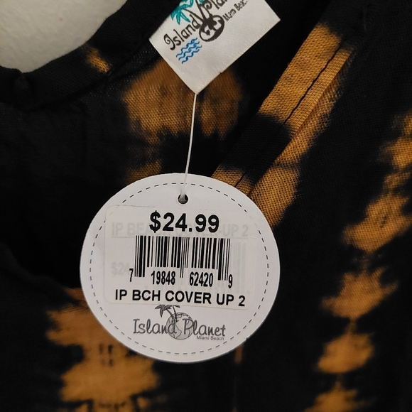 Tie Dye bathingsuit cover up or top one size - Picture 3 of 4
